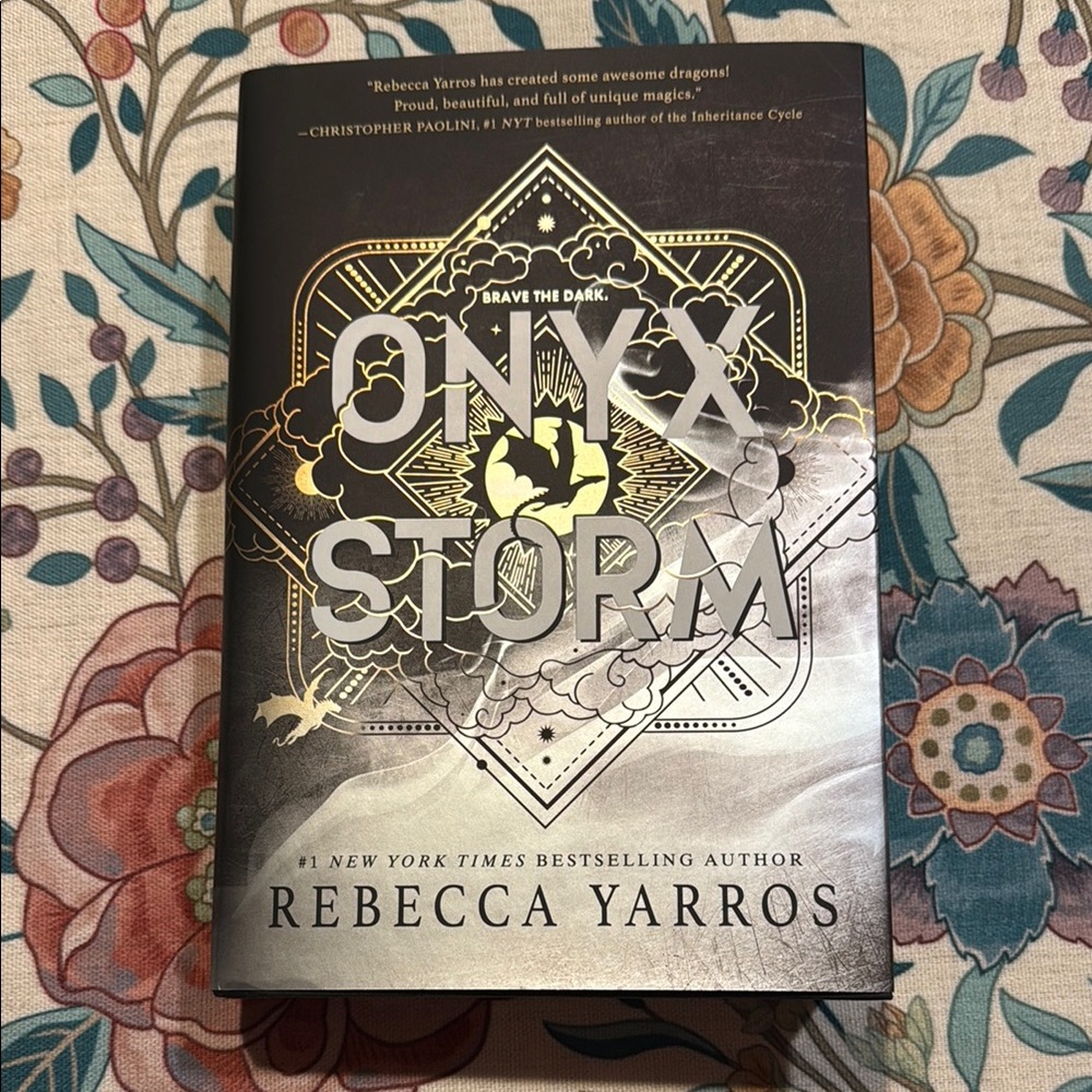 Onyx Storm Limited Edition Book by